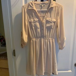 Small cream colored dress